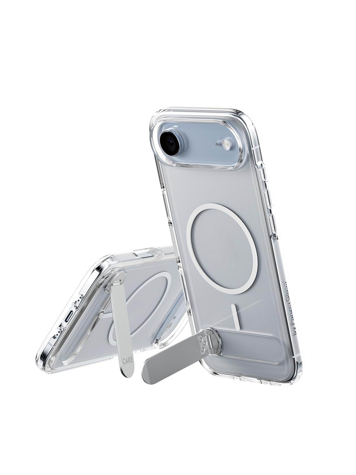 CARE by PanzerGlass Feature Case Transparent w. Kickstand & MagSafe iPhone Air