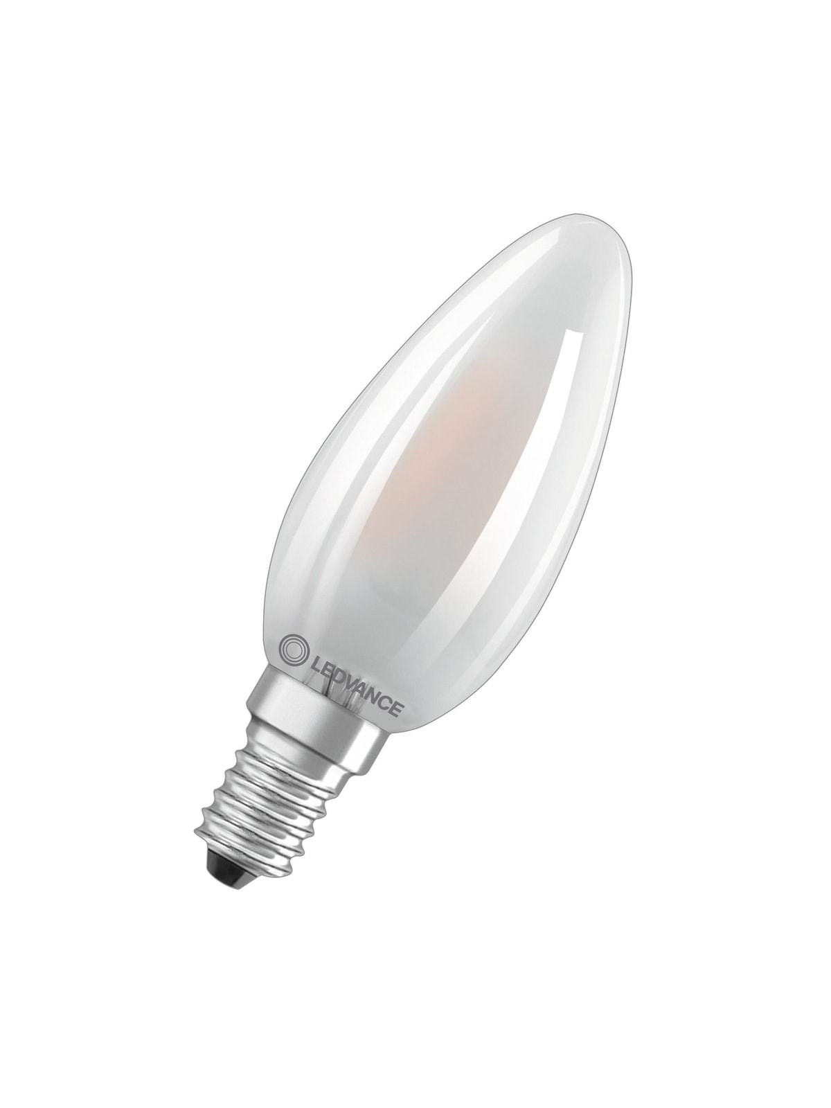 Osram LED pære Kerte 806lm 5.9W/827 (60W) Mat Dæmpbar E14, Lyskilde