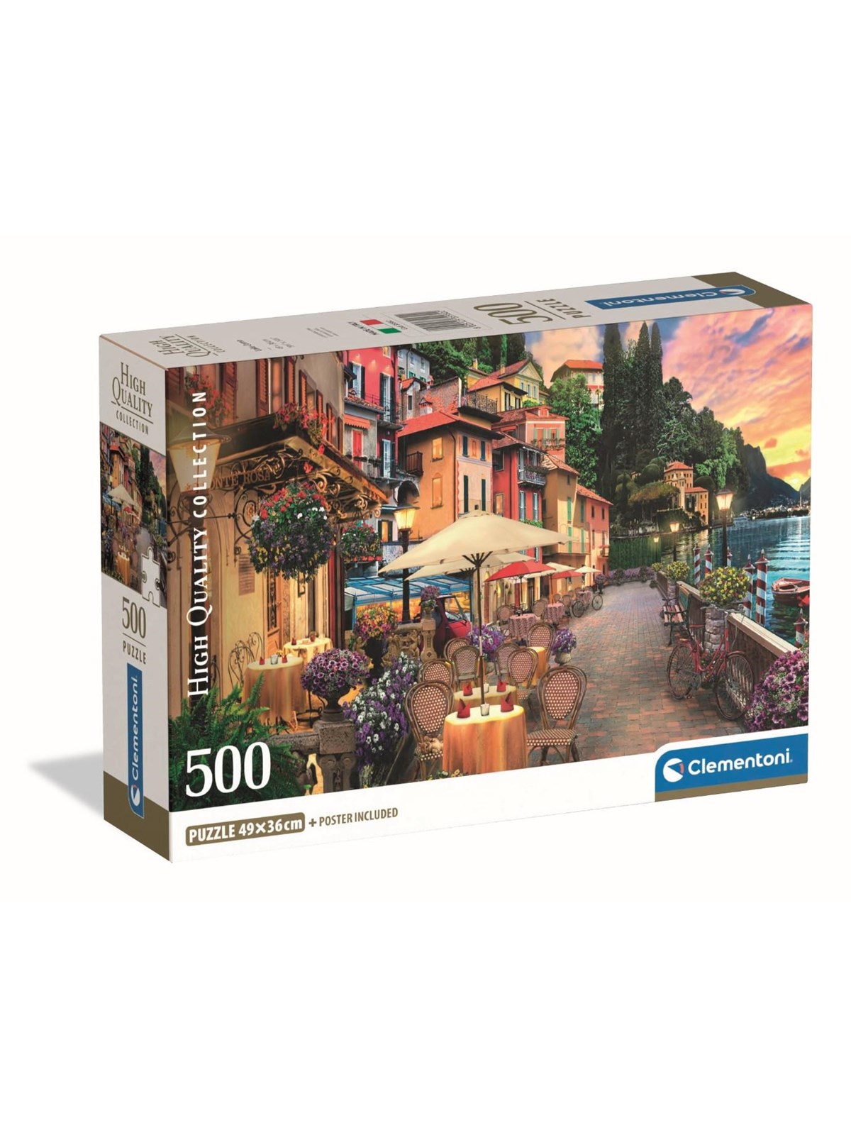 Clementoni 500 pcs CB HQC Lake Como Floor