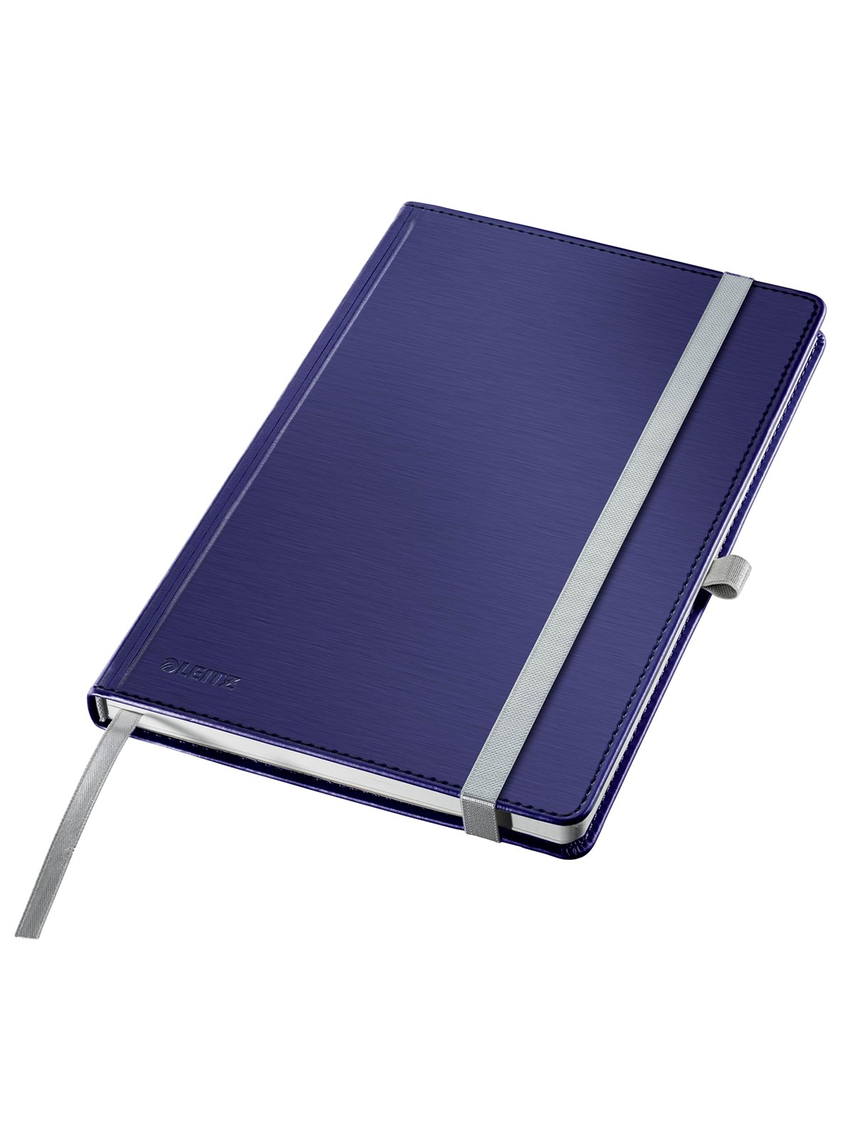 Leitz Style notesbog A5 kvadreret med hardcover, blå, Notesbog