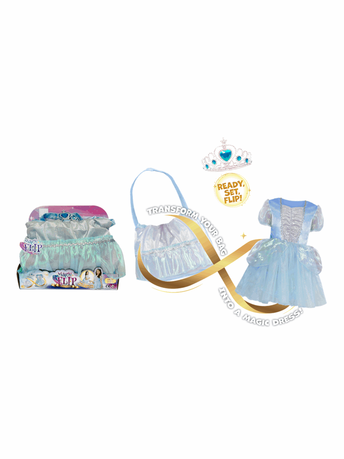 Magic Flip Blue Princess 110 - 116 cm, Legetøj
