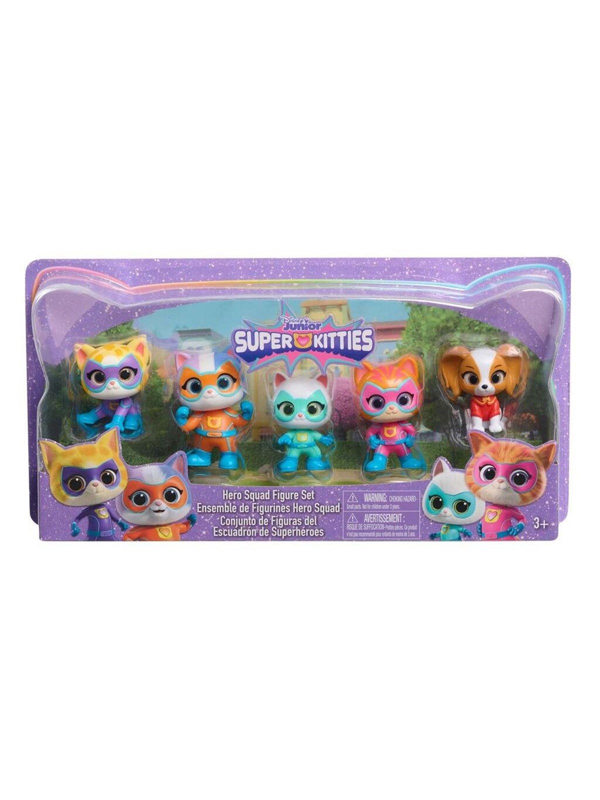 Disney Jr. Super Kitties Figure Set 5 Pack 7.5 cm, Figur