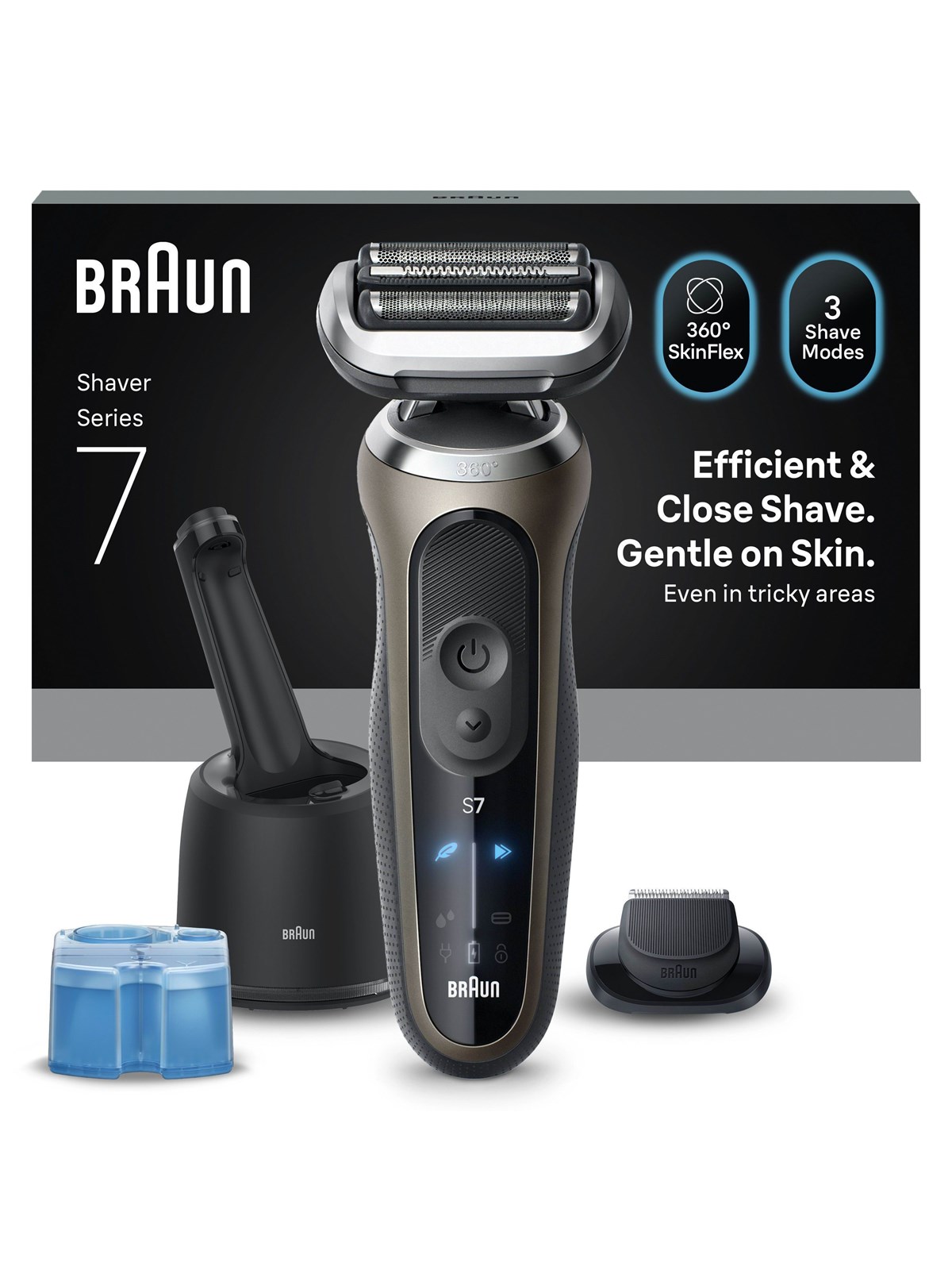 Braun Barbermaskine Series7 - 72-C7200cc, Barbermaskine