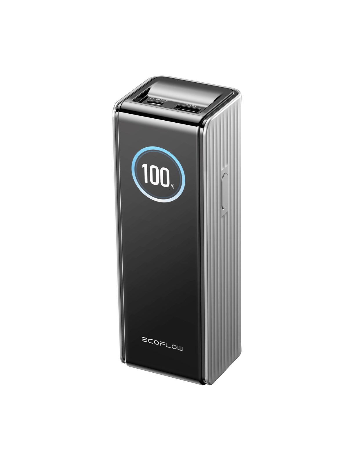 EcoFlow RAPID 25K - 170W (2x 140W USB-C + 1 USB-A) Powerbank - Sølv - 25000 mAh