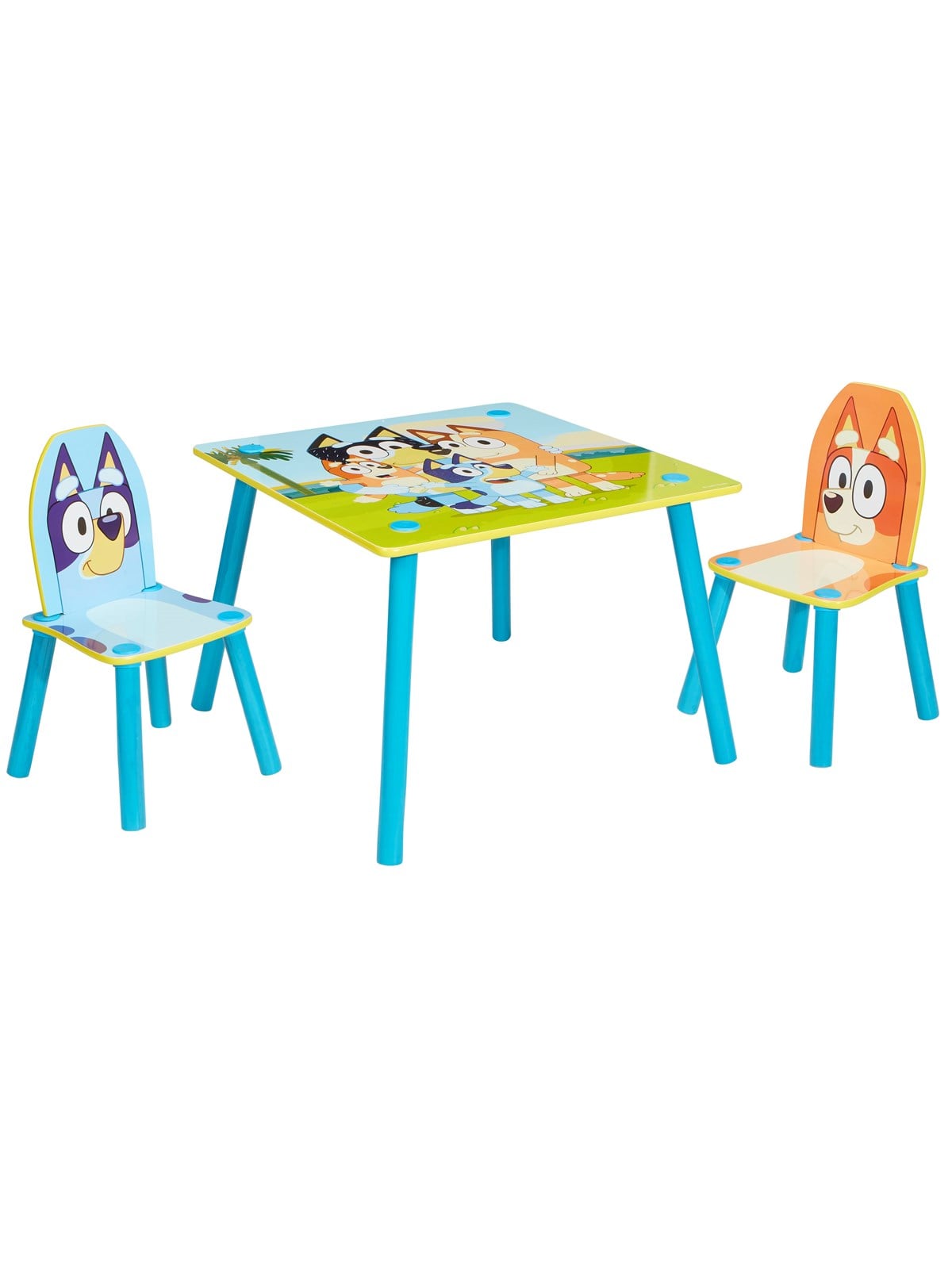 Bluey Bord og 2 stole til børn, Børneværelse