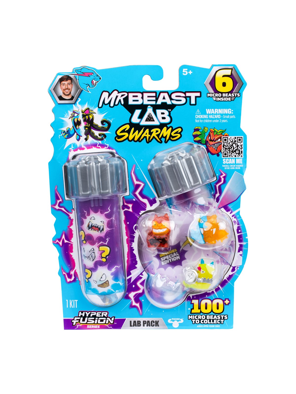 MrBeast Lab Swarms Fusion 6 pack, Figur