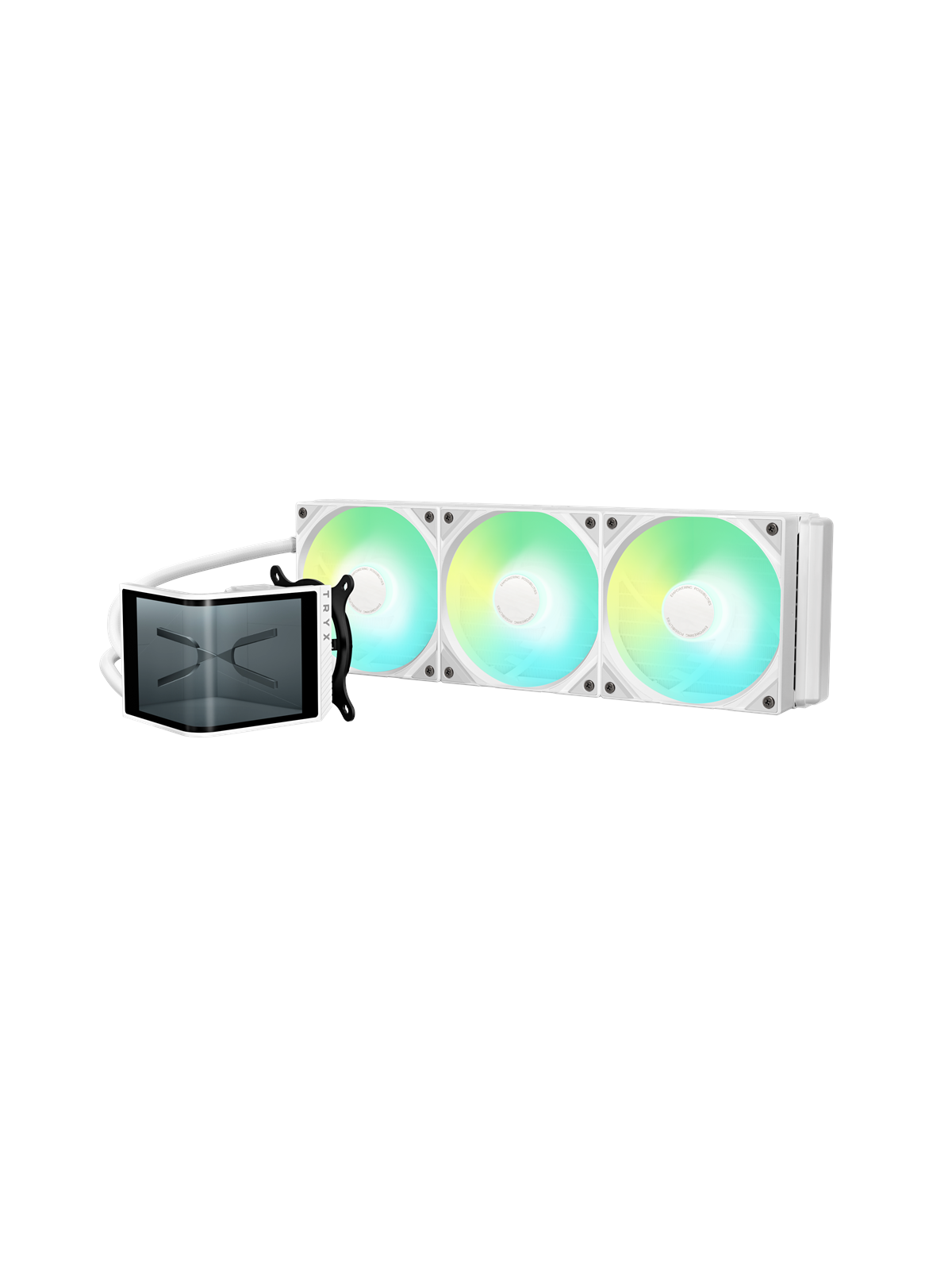 Tryx PANORAMA SE 360 mm White - CPU Vandkøling - Max 28 dBA, Cpu Køler