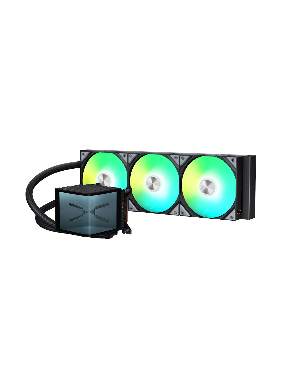 Tryx PANORAMA Upgraded 360mm AIO black - CPU Vandkøling - Max 28 dBA, Cpu Køler