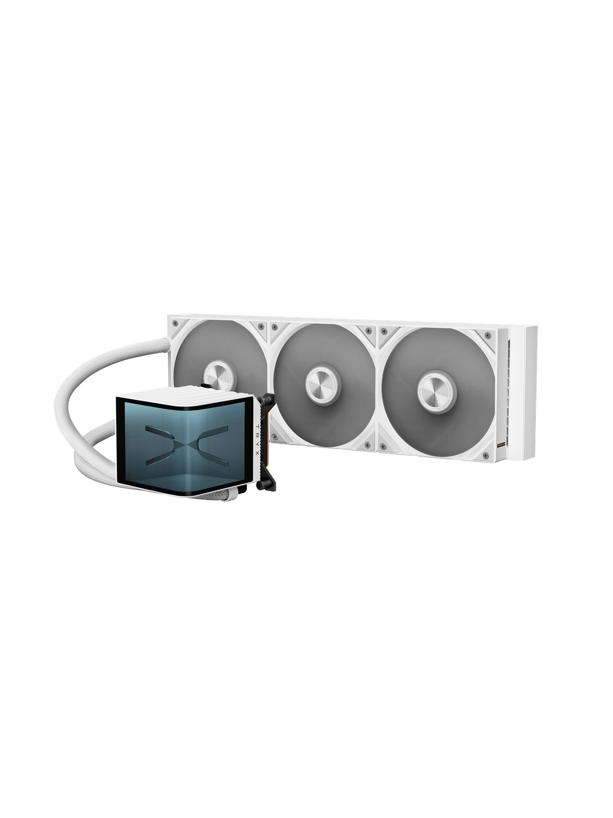 Tryx PANORAMA Upgraded 360mm AIO White - CPU Vandkøling - Max 28 dBA, Cpu Køler