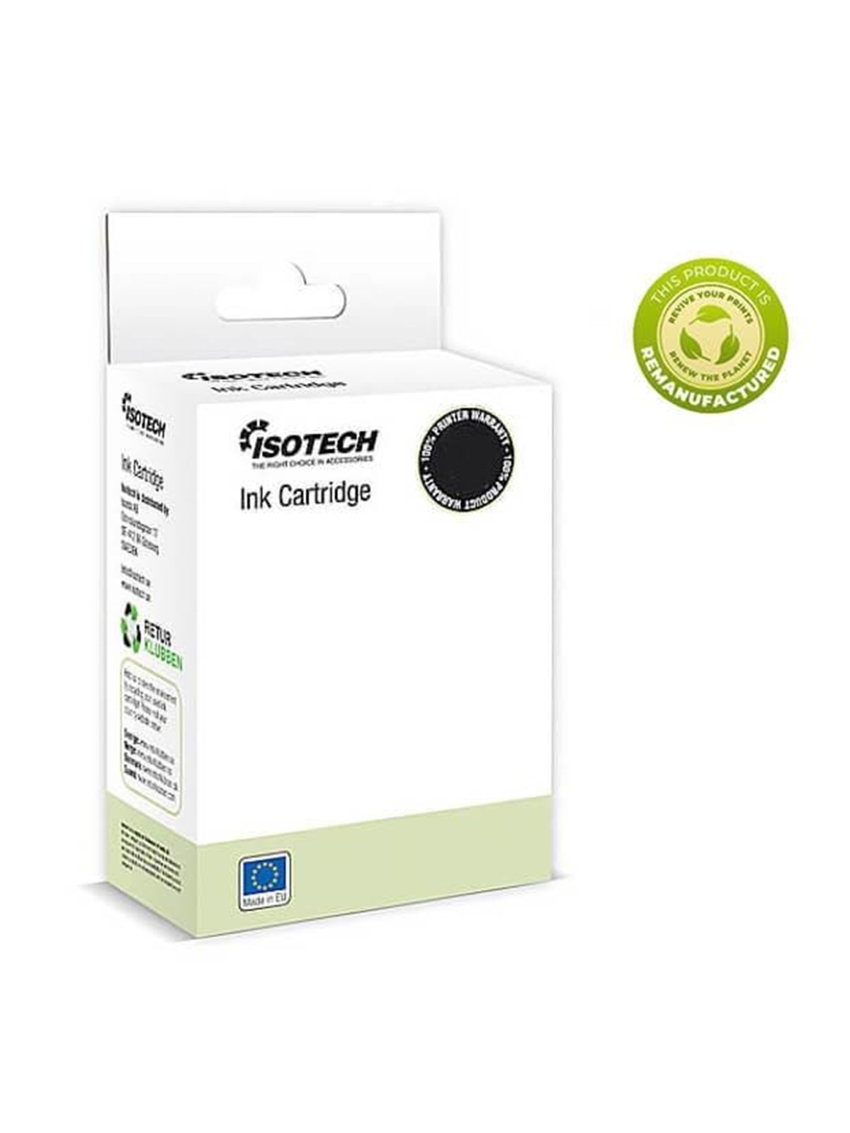ISOTECH 6431B001 / Alternative to Canon 550XL / Black Ink, Printerpatron Og Toner