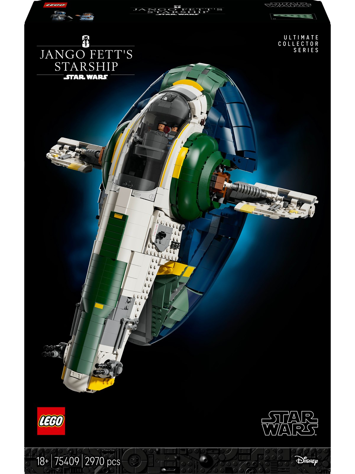 LEGO Star Wars 75409 Jango Fetts rumskib af Firespray-klassen