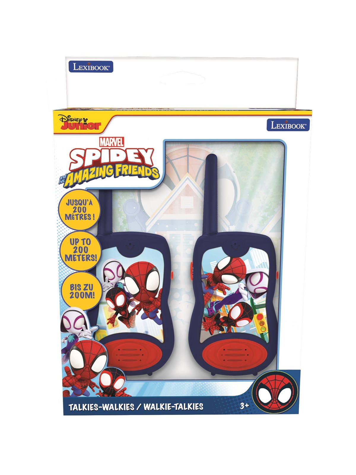 Spider-Man Walkie Talkies Spidey and His Amazing Friends 200m, Legetøj