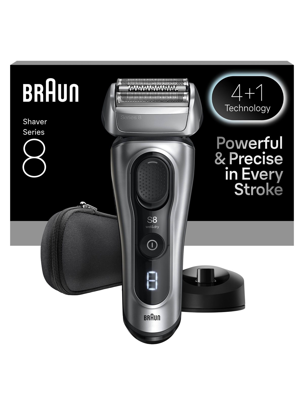 Braun Barbermaskine Series8 8617s, Barbermaskine