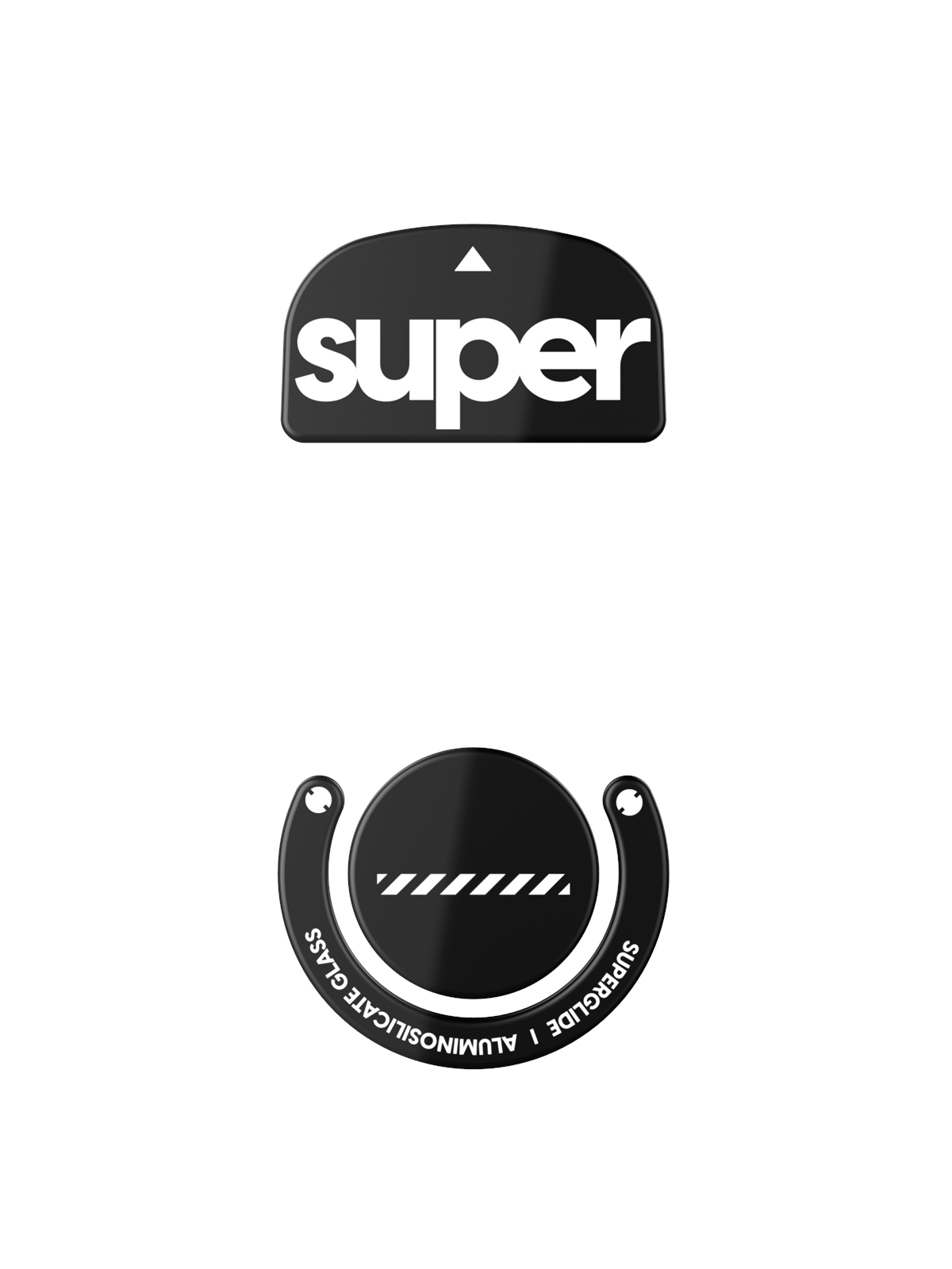 Pulsar Superglide (Type-C) for Logitech G PRO X SUPERLIGHT - Sort, Musemåtte
