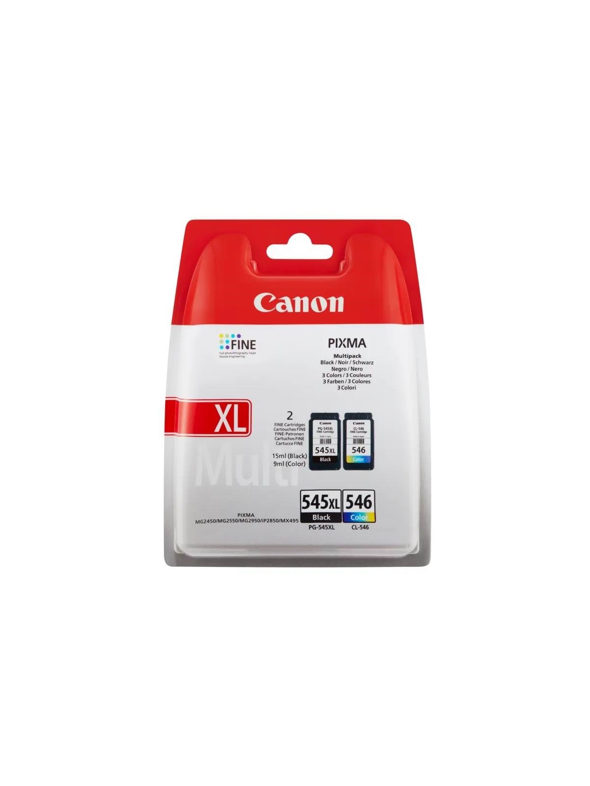 Canon PG-545XL/CL-546 8286B010 Multipack, Printerpatron Og Toner