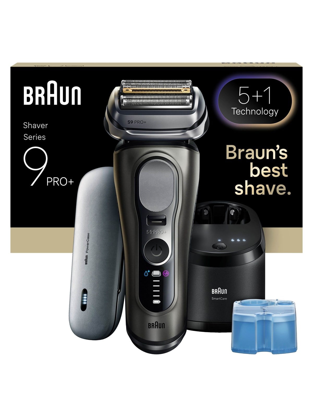 Braun Barbermaskine Series9PRO+ 9675cc, Barbermaskine