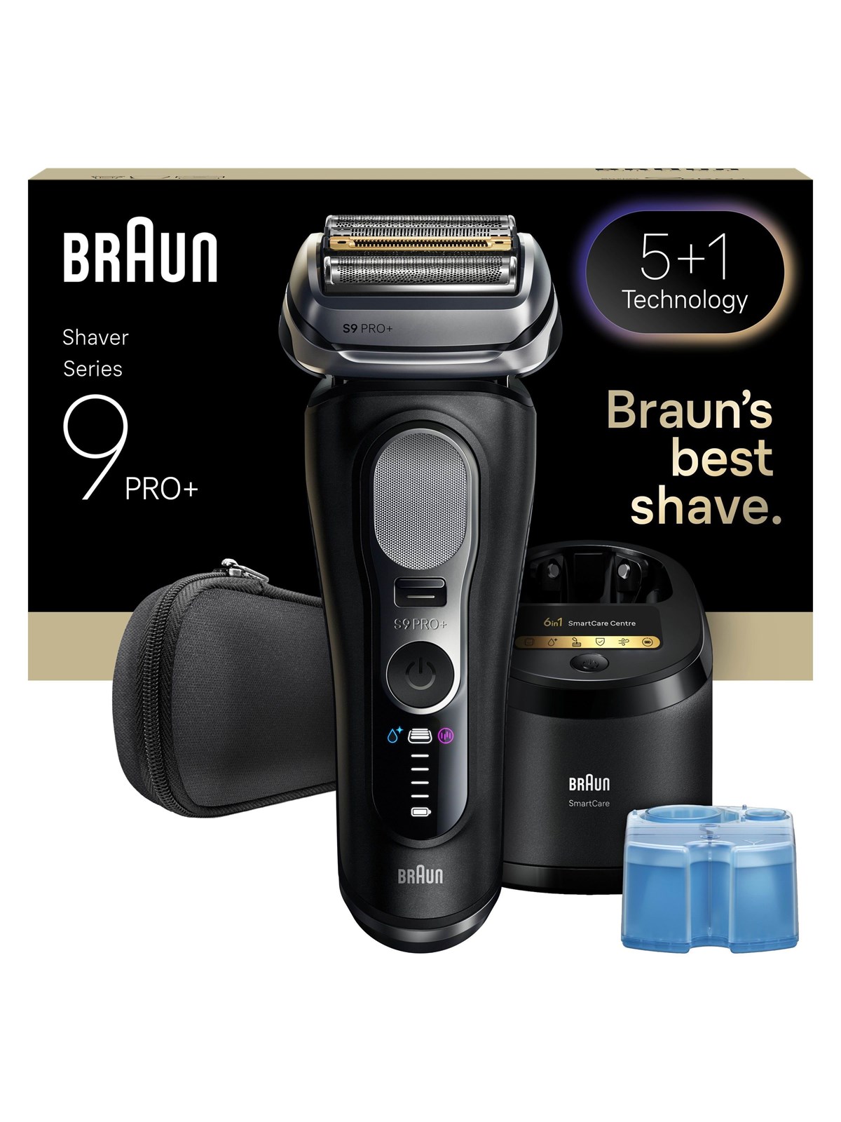 Braun Barbermaskine Series9PRO+ 9660cc, Barbermaskine