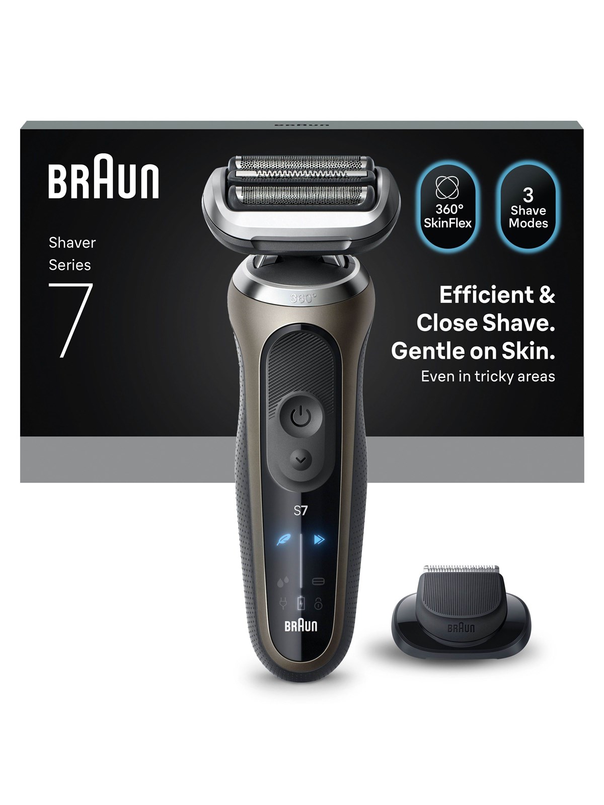 Braun Barbermaskine Series 7-72-C1200s, Barbermaskine