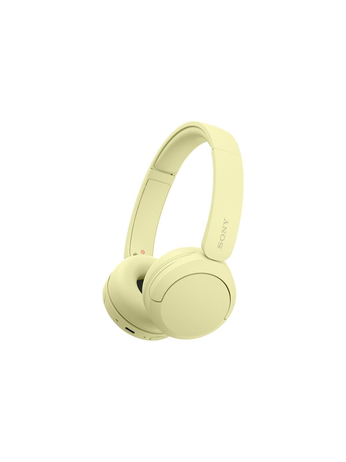 Sony WH-CH520 - Wireless Headphones - Yellow, Hovedtelefonerheadset2