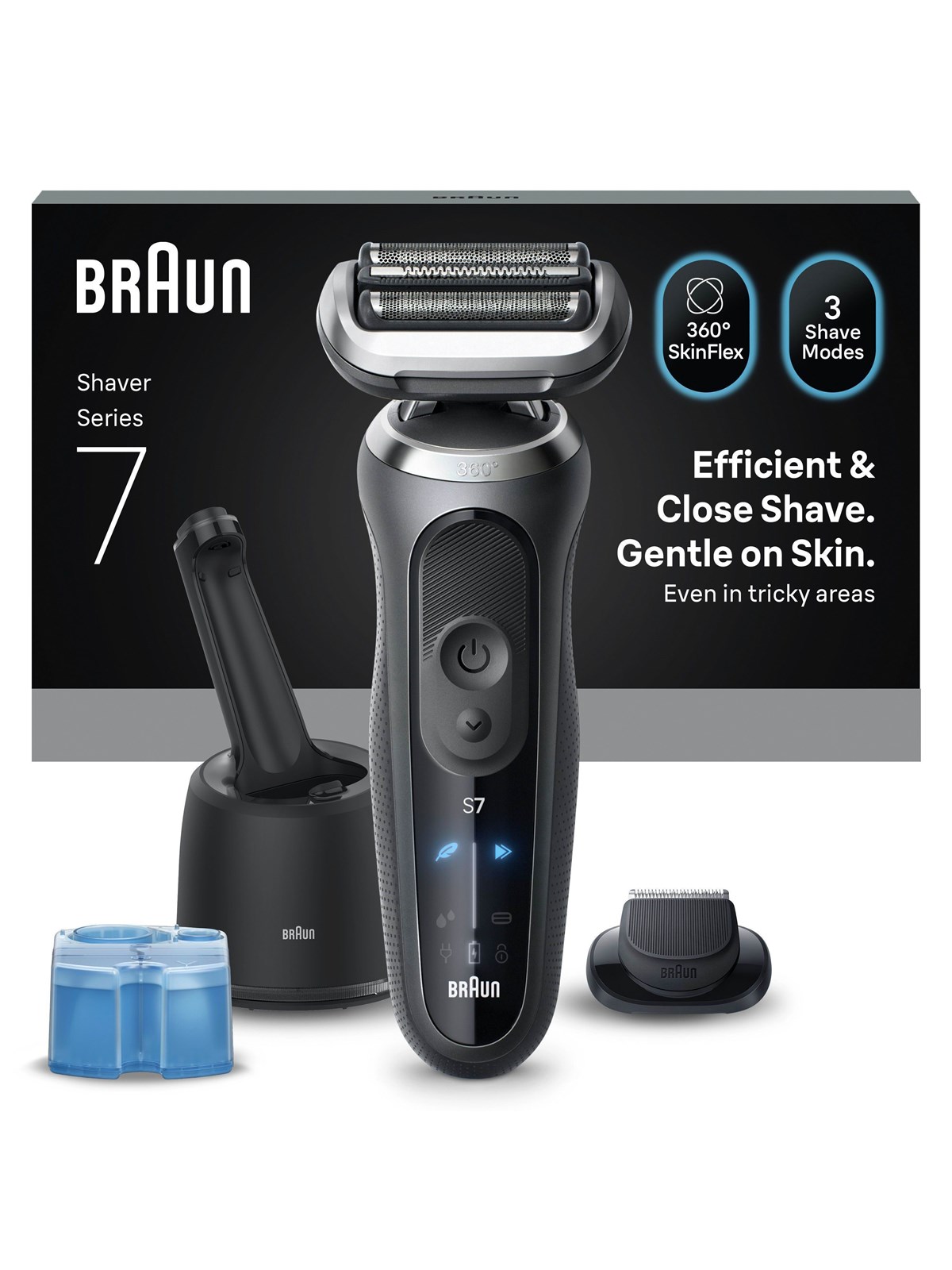 Braun Barbermaskine Series 7-72-G7200cc, Barbermaskine