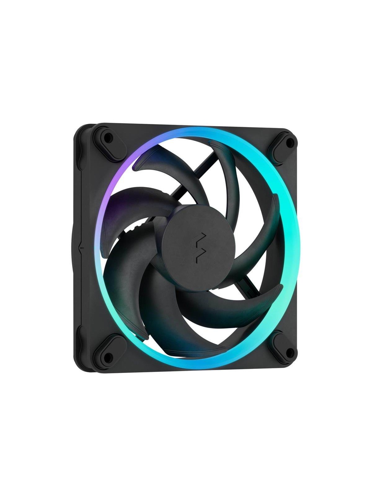 Fractal Design Momentum 12 RGB - Kabinet køler - 120mm - Sort, Kabinetkøler