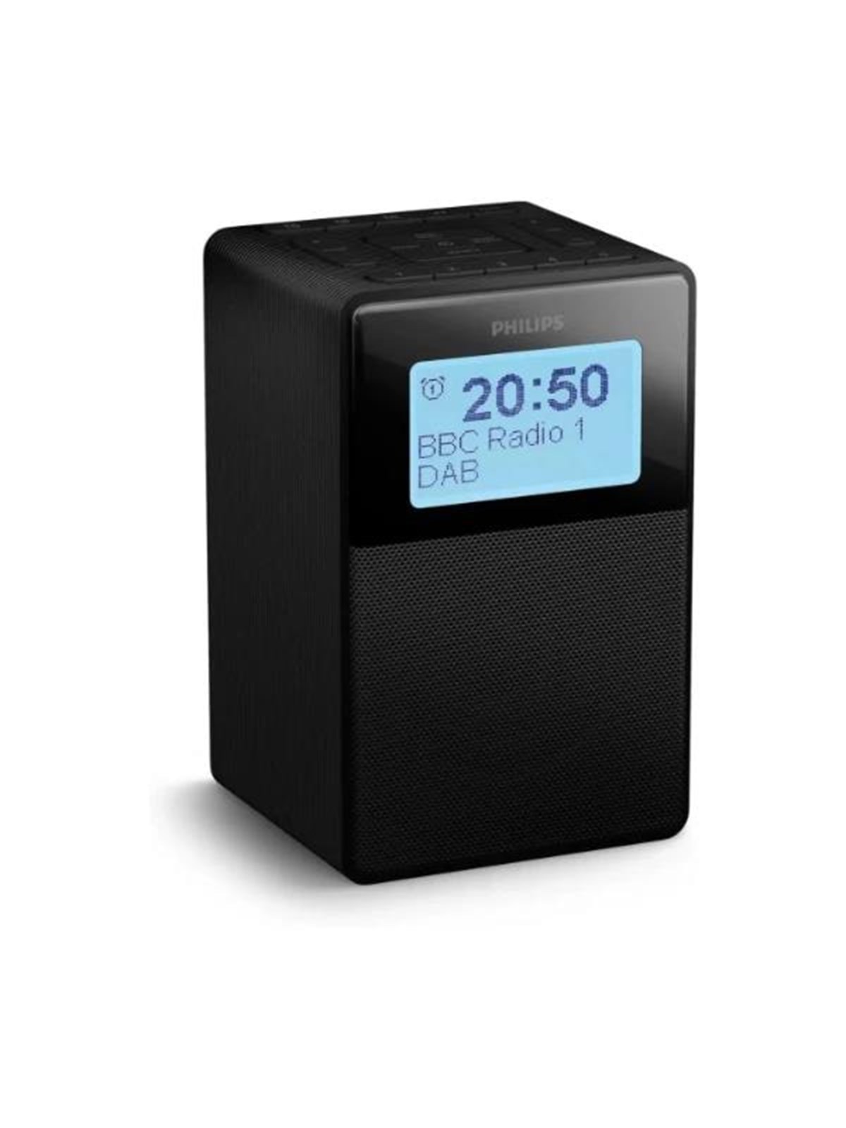 Philips TAR5100/10 Clockradio - Mono - Sort, Radio