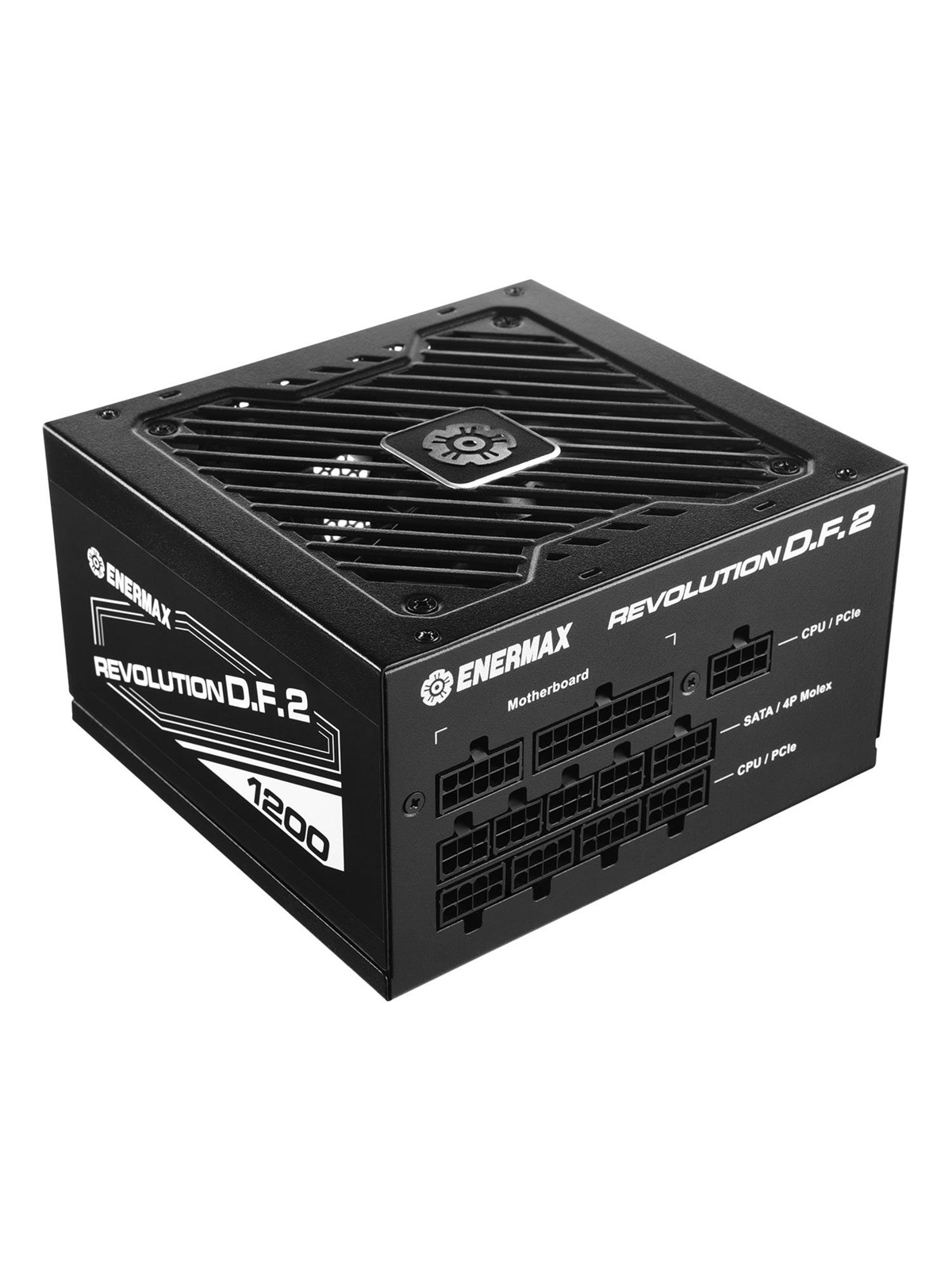Enermax REVOLUTION D.F. 2 1200 Strømforsyning - 1200 Watt - 120 mm - ATX 3.1 - 80 Plus Gold certified
