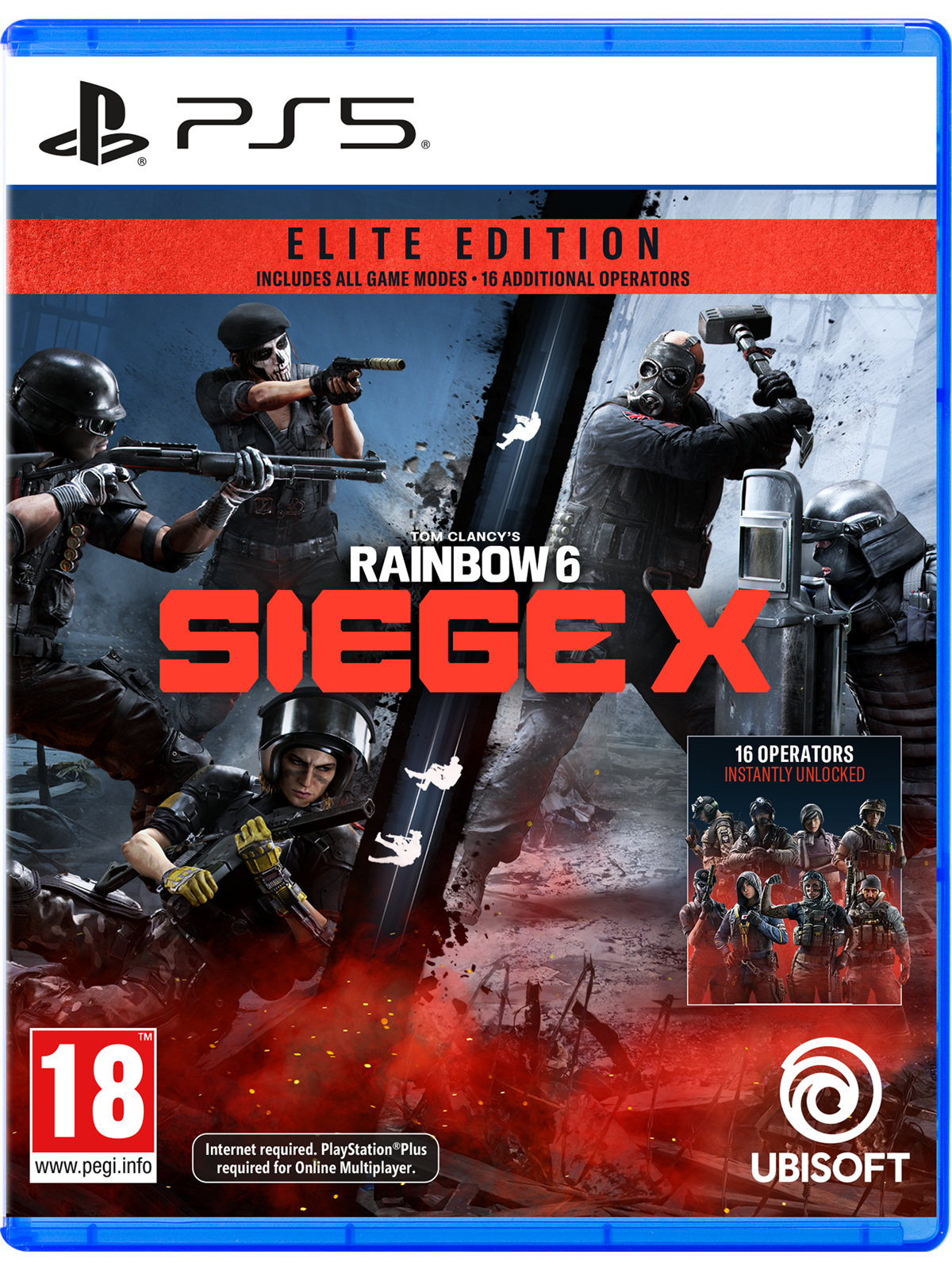 Tom Clancy's Rainbow Six Siege X (Elite Edition) - Sony PlayStation 5 - Shooter