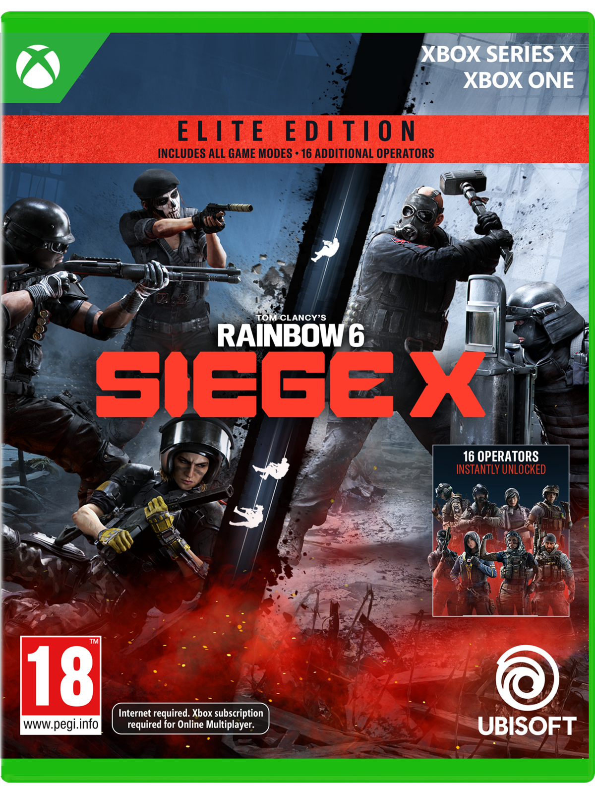 Tom Clancy's Rainbow Six Siege X (Elite Edition) - Microsoft Xbox One - Shooter