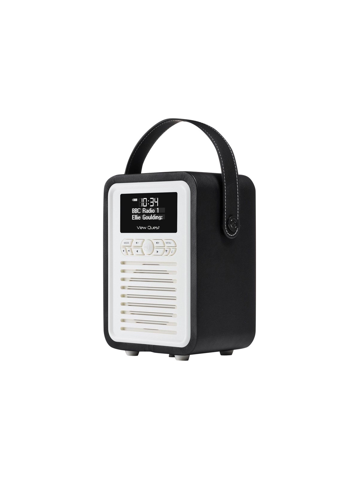View Quest VQ Retro Mini radio - Sort, Speakers