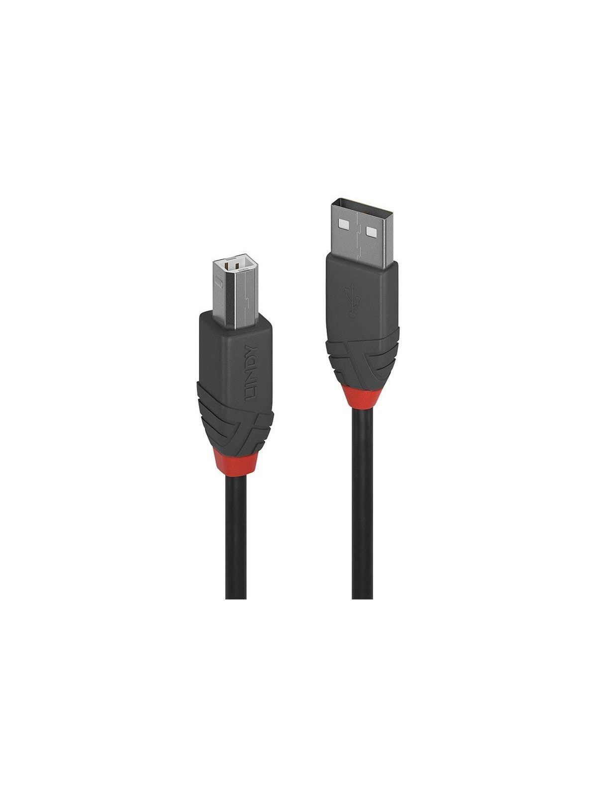 Lindy Anthra Line - USB cable - USB to USB Type B - 10 m, Usb Kabel