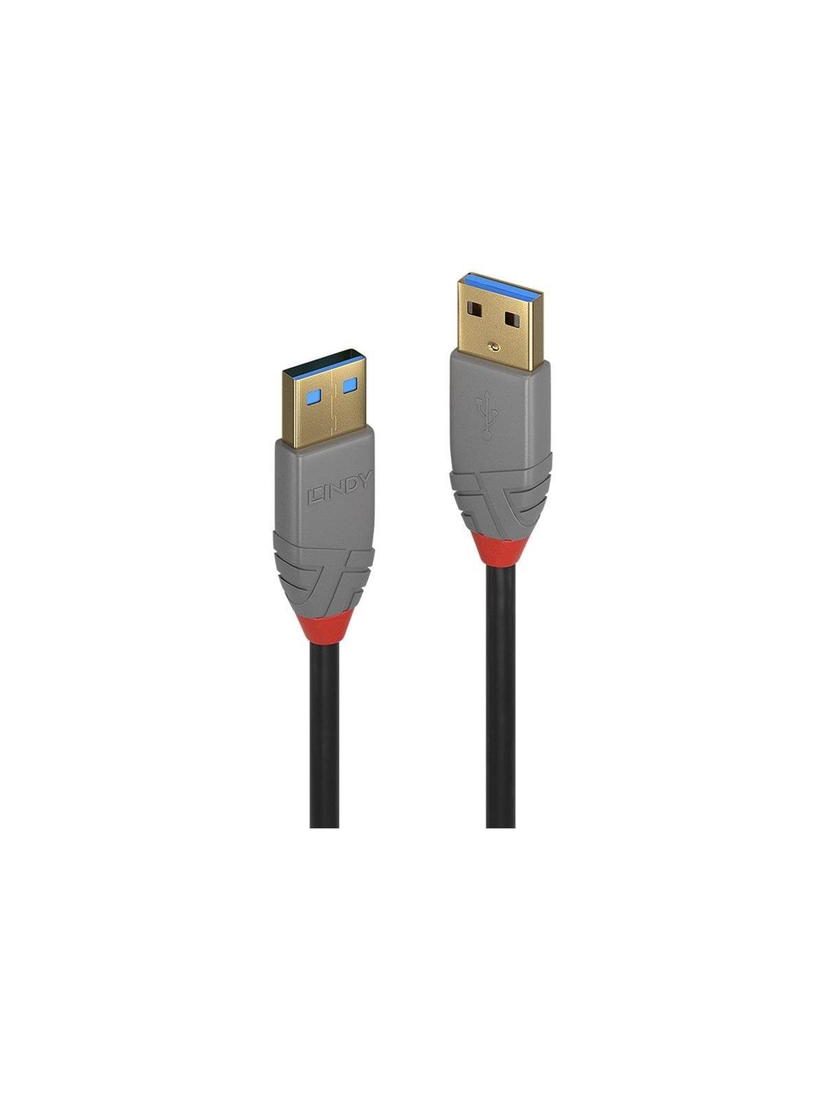 Lindy Anthra Line - USB cable - USB Type A to USB Type A - 3 m, Usb Kabel