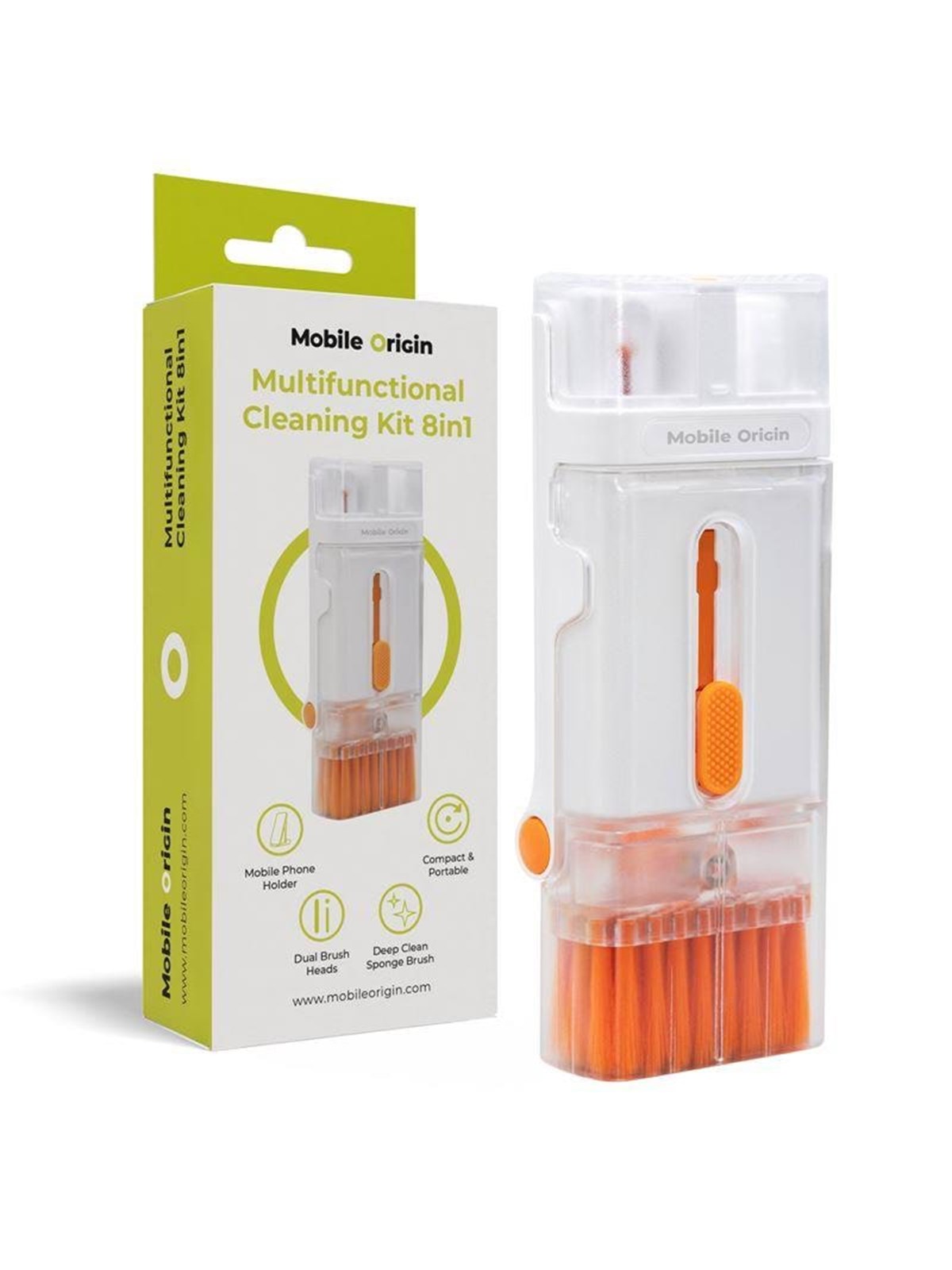 Mobile Origin Multifunctional Cleaning Kit 8in1, Mobil Tilbehør