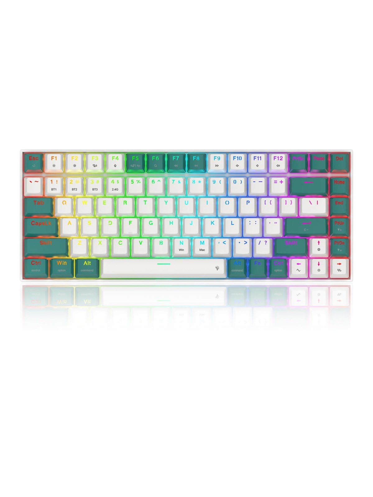 REDRAGON K678WG-RGB-PRO Singed keyboard - Gaming Tastatur - Amerikansk engelsk - Hvid