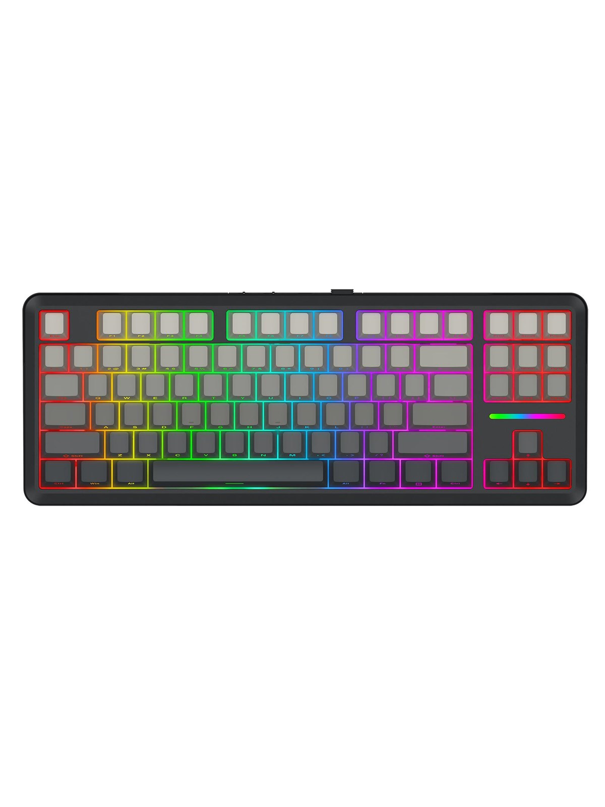 REDRAGON K734SP-RGB-PRO WILDSLASH PRO keyboard - Gaming Tastatur - Amerikansk engelsk - Sort