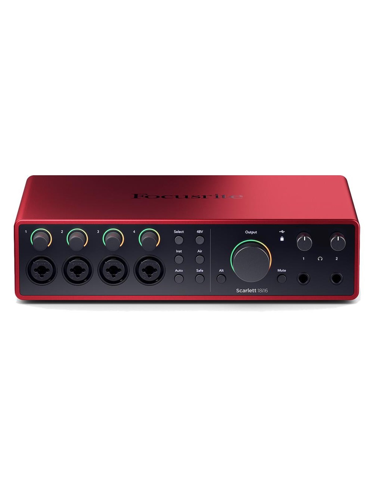 Focusrite Scarlett18i164th Gen - 18-in/16-out audio interface, Musikinstrument