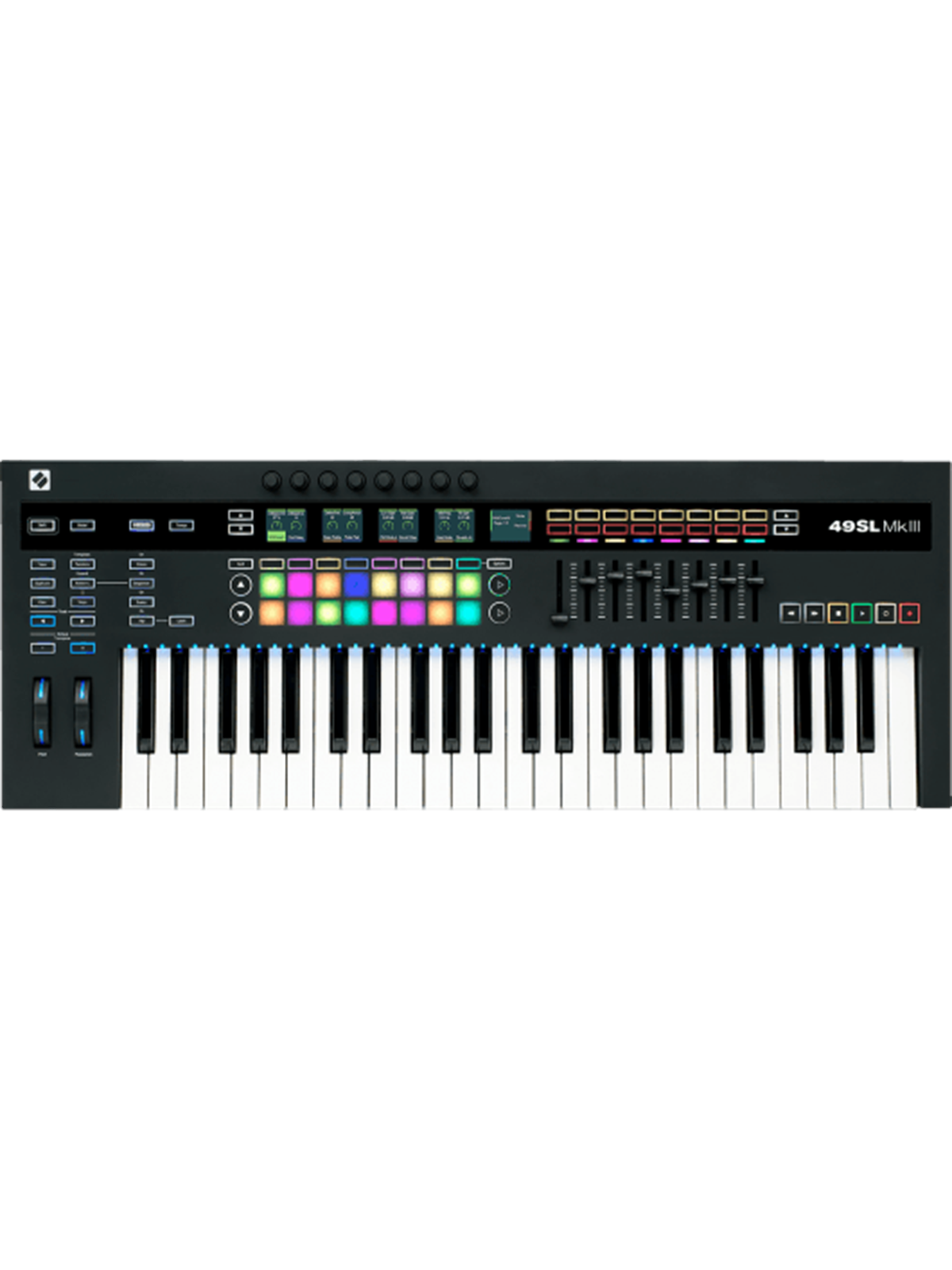 Novation 49SLMK3 - USB / MIDI Controller with 49-keys, Musikinstrument