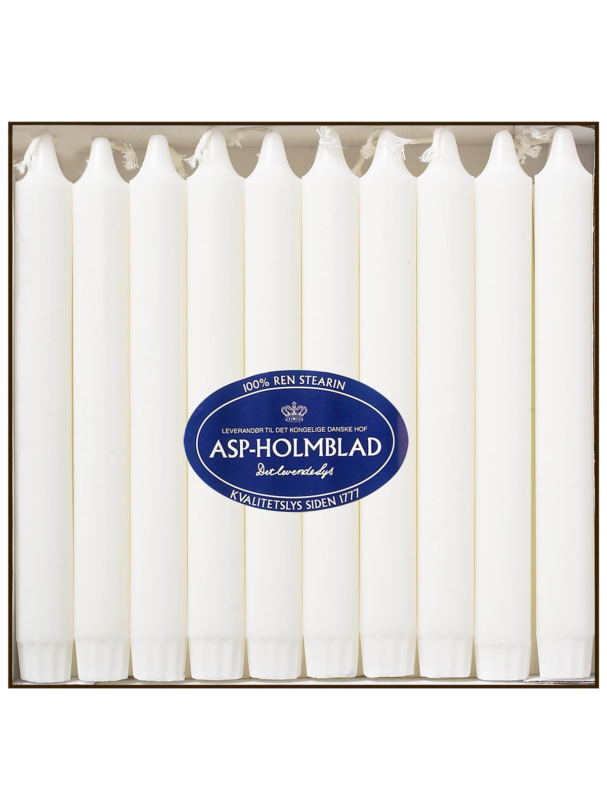Asp-Holmblad Kronelys White, Boligindretning