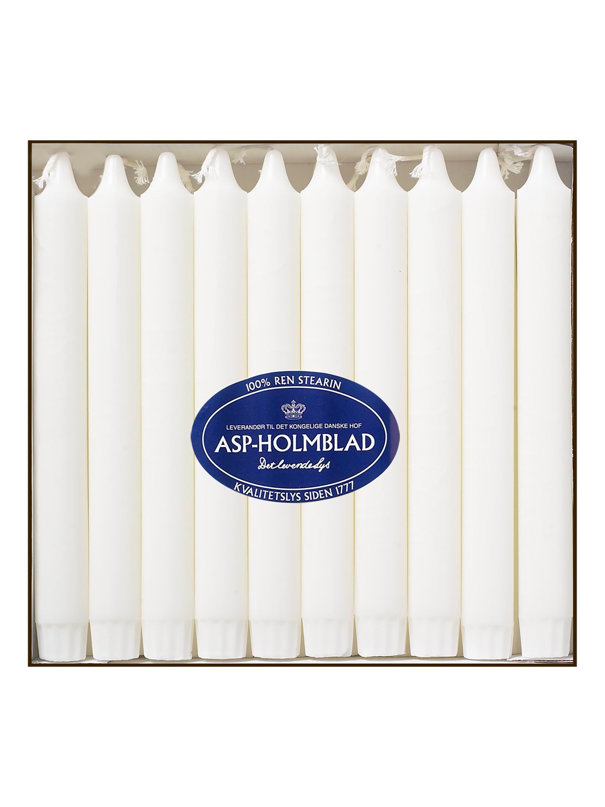 Asp-Holmblad Kronelys White, Boligindretning