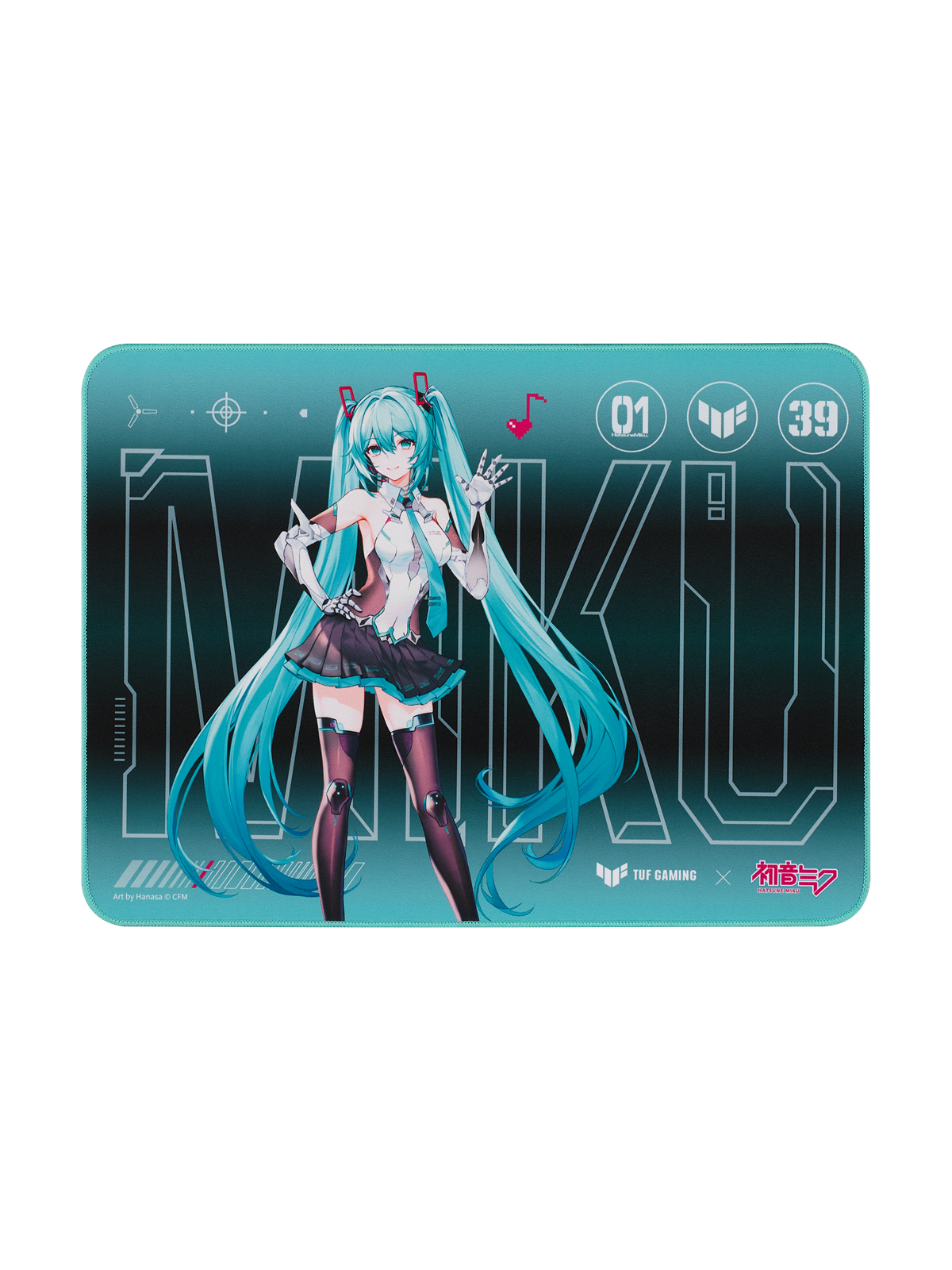 ASUS TUF Gaming P1 - Hatsune Miku Edition, Musemåtte