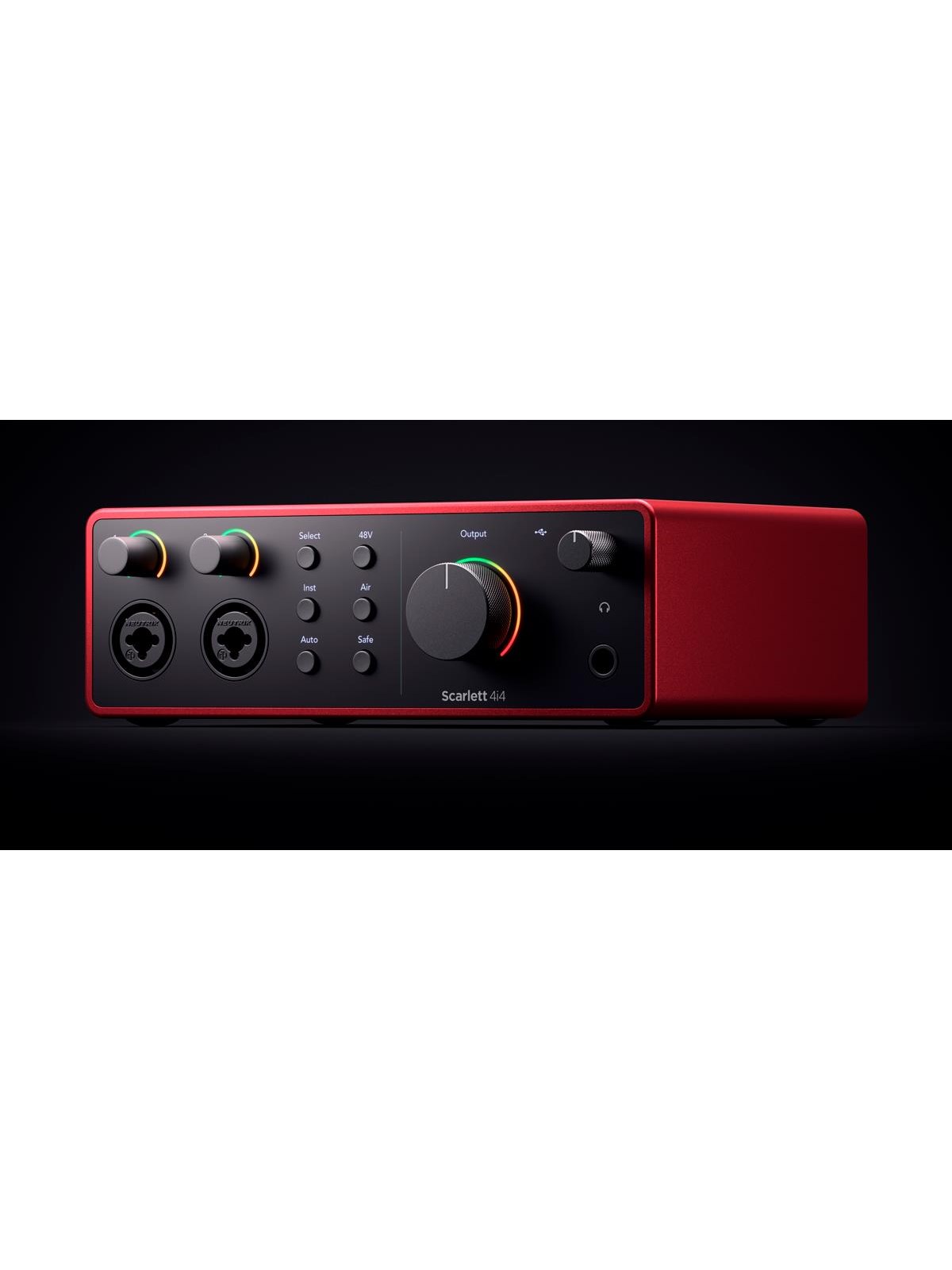 Focusrite Scarlett4i44th Gen - 4-in/4- out audio interface, Musikinstrument