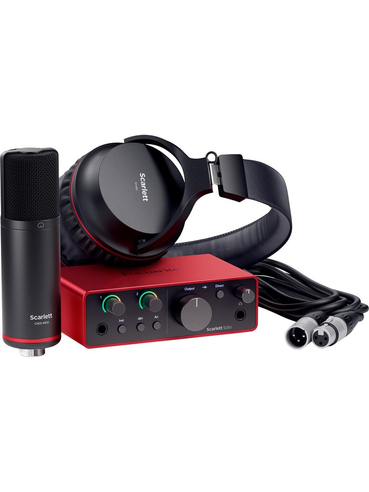 Focusrite ScarlettSolo Studio Kit - 4th Gen, Musikinstrument