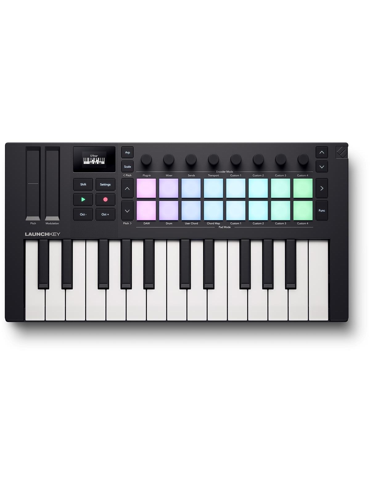 Novation LAUNCHKEY MINI 25 MK4 - 25 mini-keys 16 pads, Musikinstrument