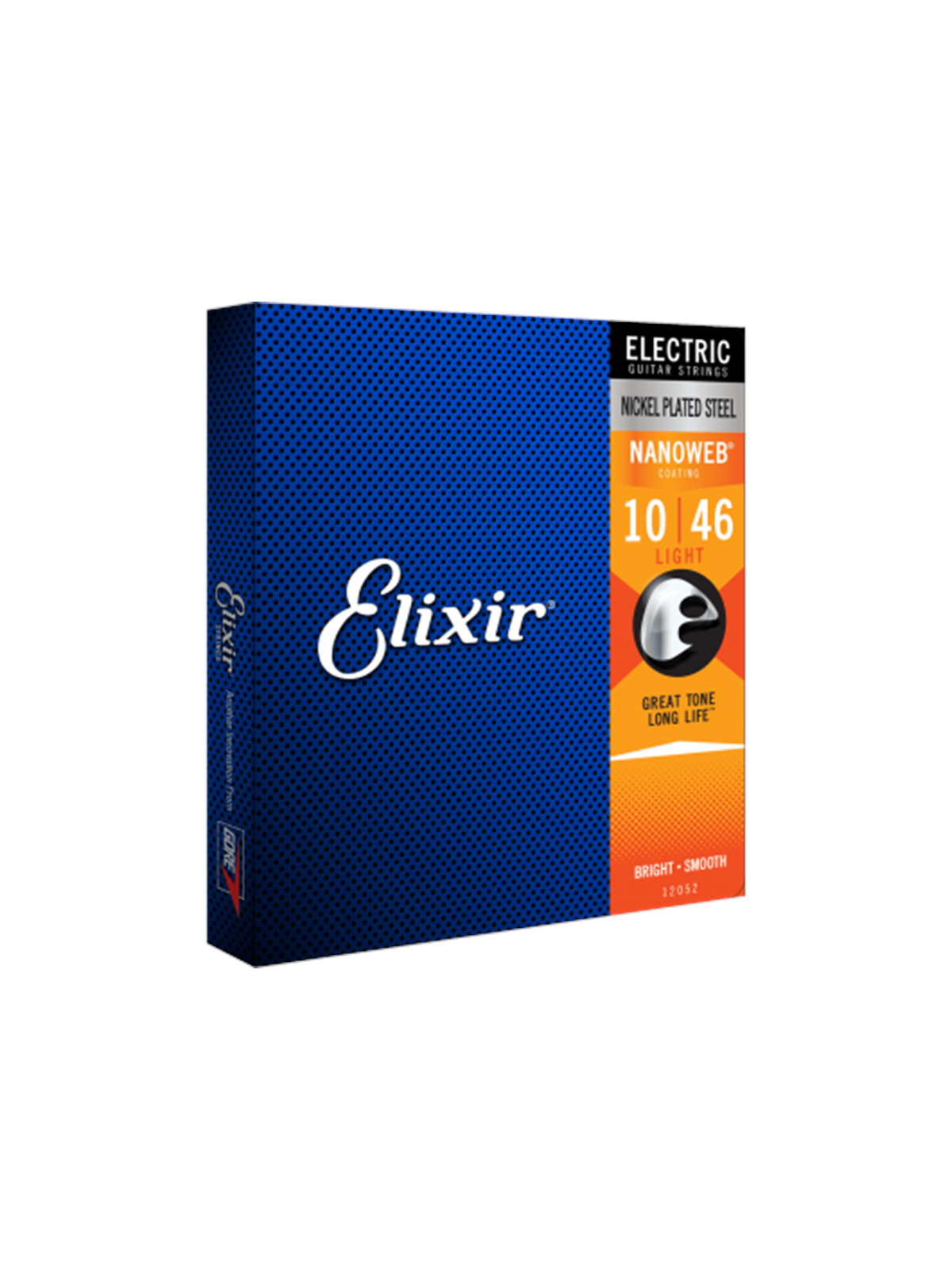 Elixir Strings 12052 - Nikkelbelagt stål - Elektriske strenge - Nanoweb - Light (10-46)