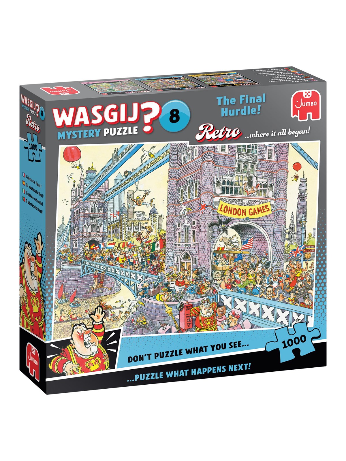 Wasgij Retry Mystery 8 The Final Hurdle! (1000)