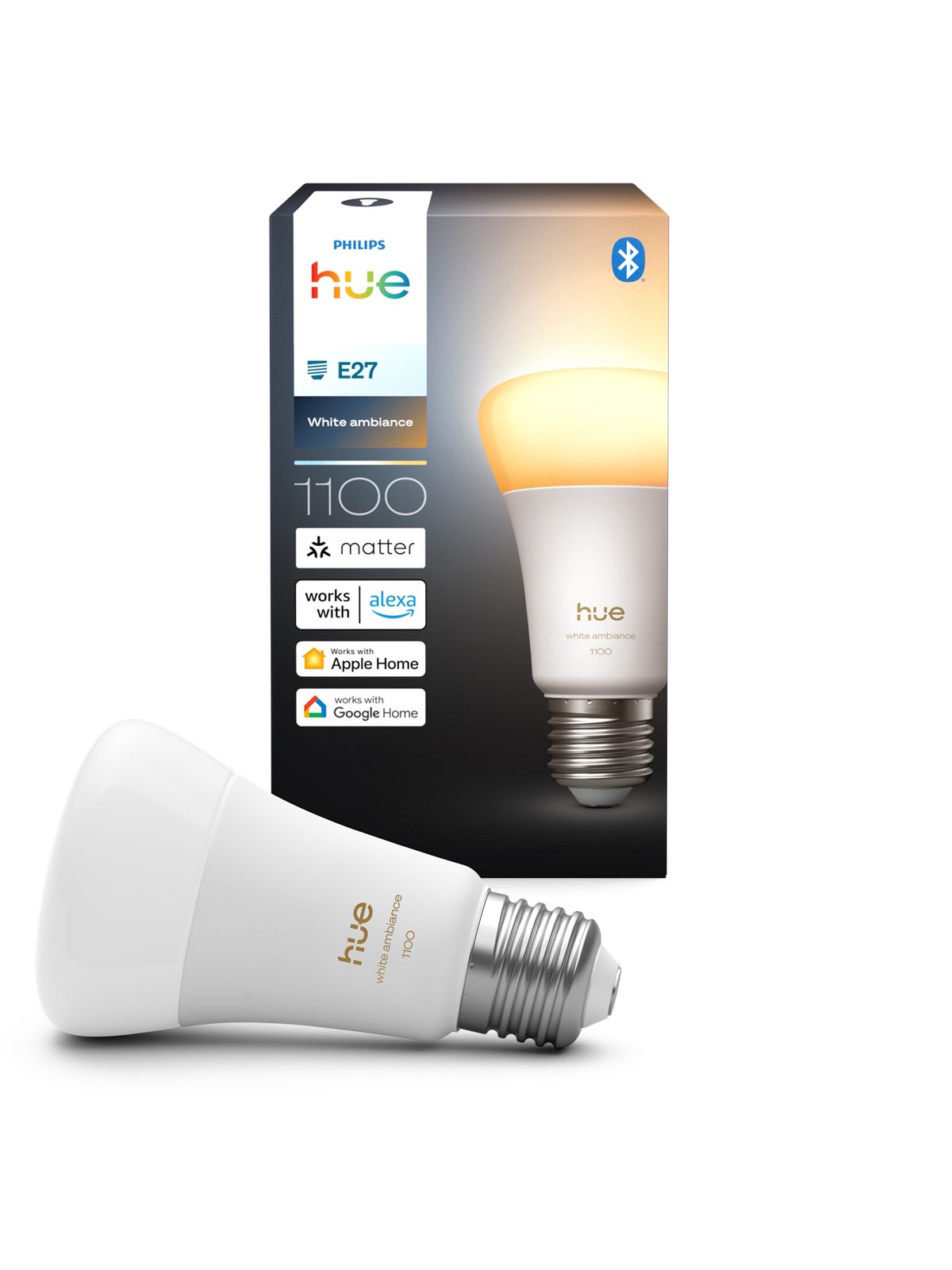 Philips Hue A60 - A60 pære - 1100 - 1-pak, Smart Home