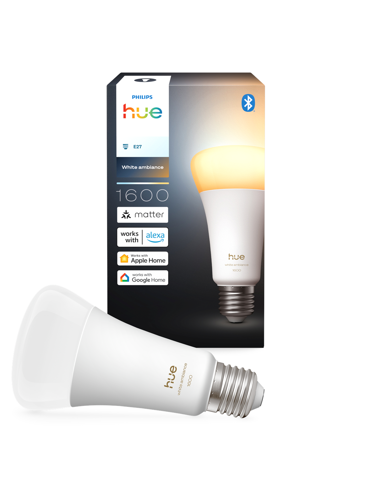 Philips Hue A67 - E27 pære - 1600 - 1-pak, Smart Home
