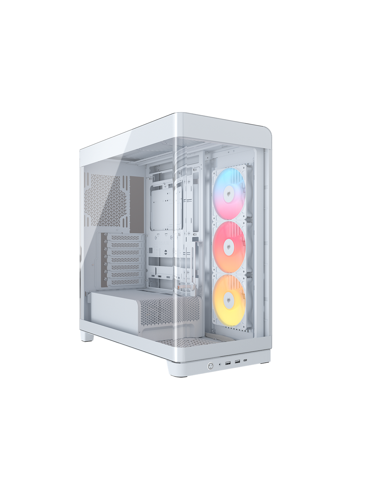 Corsair FRAME 4500X RS-R ARGB White - Kabinet - Miditower - Hvid, Kabinet