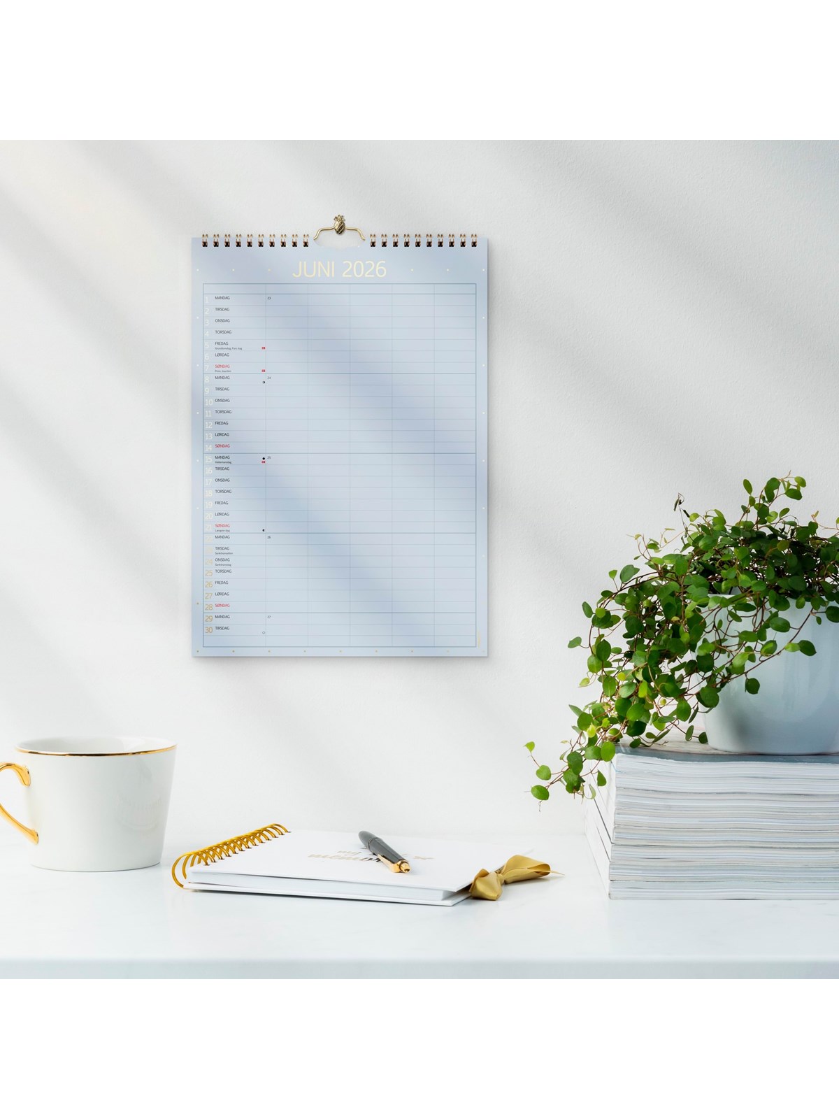 Mayland Familiekalender Color lille 2026, Kalender