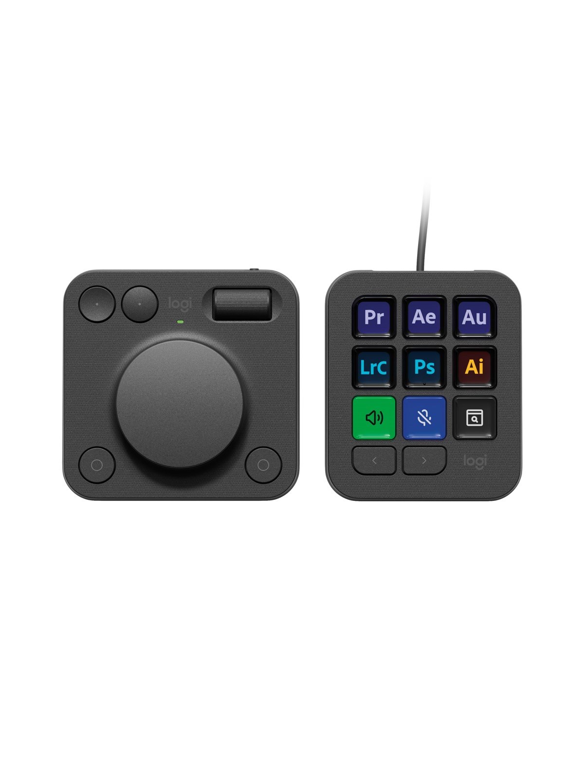 Logitech MX Creative Console - Graphite, Streamingudstyr